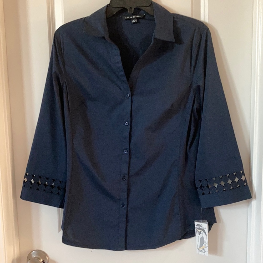 Zac & Rachel Button Down Blouse